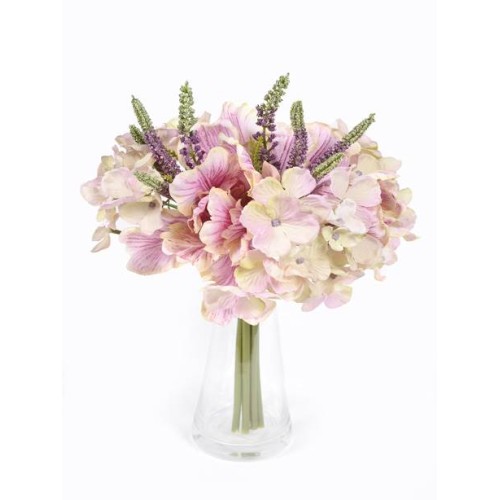 Giant Silk Hydrangeas Hot Pink 64cm Artificial Flowers